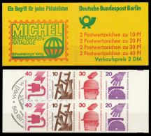 BERLIN MARKENHEFTCHEN Nr MH 09aoZ Postfrisch X815D3E - Libretti