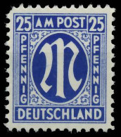 BIZONE AM-POST Nr 28Cz Postfrisch X81E516 - Mint