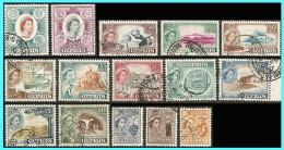 CYPRUS- GREECE- GRECE- HELLAS 1955:  Compl Set  Used - Used Stamps