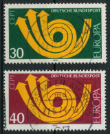 BRD BUND 1973 Nr 768-769 Zentrisch Gestempelt X84FD06 - Used Stamps