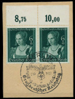 DEUTSCHES REICH 1939 Nr 700 Zentrisch Gestempelt Briefstück WAAGR X8B021A - Gebruikt