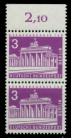 BERLIN DS BAUTEN 2 Nr 231 Postfrisch SENKR PAAR ORA X8ED67A - Nuevos