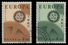 GRIECHENLAND 1967 Nr 948-949 Gestempelt X9C846A - Used Stamps