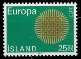 ISLAND 1970 Nr 443 Postfrisch XFF4916 - Ongebruikt