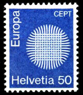SCHWEIZ 1970 Nr 924 Postfrisch SA6EA9A - Unused Stamps