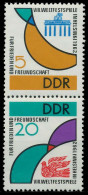 DDR ZUSAMMENDRUCK Nr SZd21 Postfrisch SENKR PAAR X00E9FA - Zusammendrucke