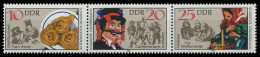 DDR ZUSAMMENDRUCK Nr WZd 535 Postfrisch 3ER STR X020692 - Zusammendrucke