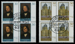 DDR 1990 Nr 3358-3359 Gestempelt VIERERBLOCK X020B06 - Used Stamps