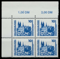 DDR DS BAUWERKE DENKMÄLER Nr 3344 Postfrisch VIERERBLOC X020BBA - Unused Stamps