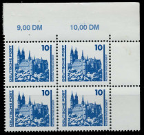 DDR DS BAUWERKE DENKMÄLER Nr 3344 Postfrisch VIERERBLOC X020BDE - Unused Stamps