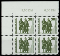 DDR DS BAUWERKE DENKMÄLER Nr 3345 Postfrisch VIERERBLOC X025C36 - Nuevos