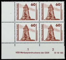 DDR DS BAUWERKE DENKMÄLER Nr 3347 DV Postfrisch WAAGR P X025D86 - Ungebraucht