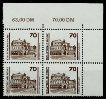 DDR DS BAUWERKE DENKMÄLER Nr 3348 Postfrisch VIERERBLOC X025E8A - Nuevos