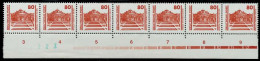 DDR 1990 Nr 3349 Postfrisch 7er -Streifen BZN URA X025F96 - Ungebraucht