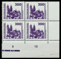 DDR DS BAUWERKE DENKMÄLER Nr 3351 Postfrisch VIERERBLOC X02612E - Unused Stamps