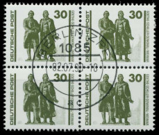 DDR DS BAUWERKE DENKMÄLER Nr 3345 Gestempelt VIERERBLOCK X02628E - Used Stamps