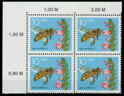 DDR 1990 Nr 3296 Postfrisch VIERERBLOCK ECKE-OLI X02C5F2 - Unused Stamps
