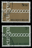 BELGIEN 1971 Nr 1633-1634 Gestempelt X02C6AA - Used Stamps