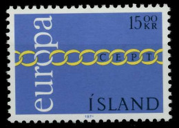 ISLAND 1971 Nr 452 Postfrisch SAAA85A - Nuevos
