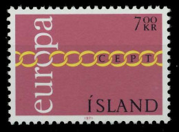 ISLAND 1971 Nr 451 Postfrisch SAAA856 - Neufs