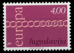 JUGOSLAWIEN 1971 Nr 1417 Postfrisch SAAA896 - Neufs