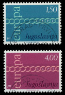 JUGOSLAWIEN 1971 Nr 1416-1417 Gestempelt X02C96A - Gebraucht