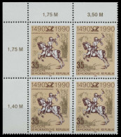 DDR 1990 Nr 3299 Postfrisch VIERERBLOCK ECKE-OLI X02C9C6 - Unused Stamps