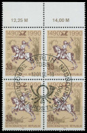 DDR 1990 Nr 3299 ESST Zentrisch Gestempelt VIERERBLOCK ORA X02C9F2 - Used Stamps