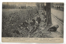 Nieuport Ou Nieuwpoort (Belgique, Flandre-Occidentale) : L'avant Poste Militaires De Fantassins En 1914 (animé) PF - Nieuwpoort