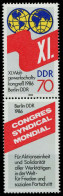 DDR ZUSAMMENDRUCK Nr SZd322 Postfrisch SENKR PAAR X034A2E - Se-Tenant