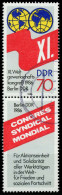 DDR ZUSAMMENDRUCK Nr SZd322 Gestempelt SENKR PAAR X034A66 - Zusammendrucke