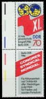 DDR ZUSAMMENDRUCK Nr SZd322 Postfrisch SENKR PAAR SRA X034AD2 - Zusammendrucke