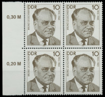 DDR 1990 Nr 3300 Postfrisch VIERERBLOCK SRA X034D1A - Unused Stamps