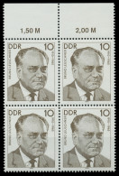 DDR 1990 Nr 3300 Postfrisch VIERERBLOCK ORA X034D46 - Unused Stamps