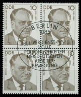 DDR 1990 Nr 3301 ESST Zentrisch Gestempelt VIERERBLOCK X034D52 - Used Stamps