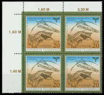 DDR 1990 Nr 3311 Postfrisch VIERERBLOCK ECKE-OLI X034E82 - Unused Stamps