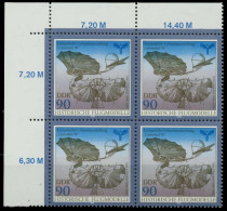 DDR 1990 Nr 3314 Postfrisch VIERERBLOCK ECKE-OLI X034F56 - Nuovi