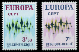 BELGIEN 1972 Nr 1678-1679 Postfrisch SAC2A7A - Unused Stamps