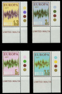 MALTA 1972 Nr 450-453 Postfrisch ECKE-URE X04033A - Malta