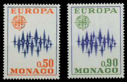 MONACO 1972 Nr 1038-1039 Postfrisch SAC2BAA - Neufs