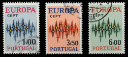 PORTUGAL 1972 Nr 1166-1168 Gestempelt X04037A - Oblitérés