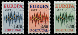 PORTUGAL 1972 Nr 1166-1168 Gestempelt X040386 - Usado