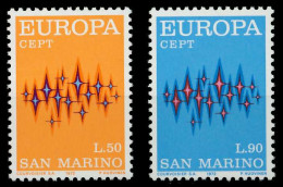 SAN MARINO 1972 Nr 997-998 Postfrisch SAC2BF2 - Unused Stamps