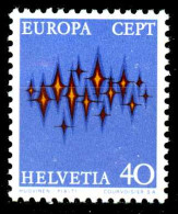 SCHWEIZ 1972 Nr 970 Postfrisch SAC2C16 - Unused Stamps
