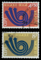 BELGIEN 1973 Nr 1722-1723 Gestempelt X0404AE - Used Stamps