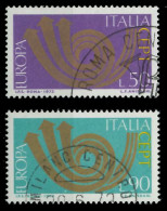 ITALIEN 1973 Nr 1409-1410 Gestempelt X040596 - 1971-80: Usados