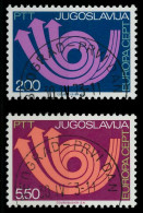 JUGOSLAWIEN 1973 Nr 1507-1508 Gestempelt X0405CE - Gebruikt