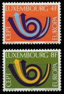 LUXEMBURG 1973 Nr 862-863 Postfrisch SAC2E46 - Neufs