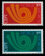 NORWEGEN 1973 Nr 660-661 Postfrisch SAC2EDE - Unused Stamps