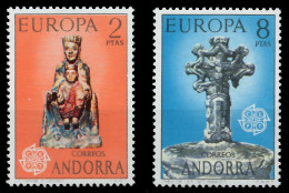 ANDORRA SPANISCHE POST 1970-1979 Nr 88-89 Postfrisch X0407D2 - Neufs